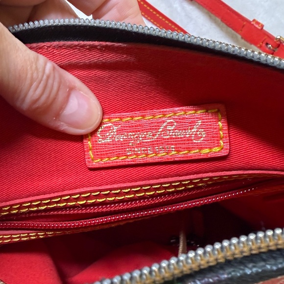 Dooney & Bourke Ambrosia tropical fruit print leather crossbody bag NWT - Picture 13 of 16